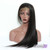Remeehi Straight Full Lace Wig With Baby Hair Indian remy hair 180% Density Custom Lace  Cap