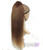 Remeehi Straight Hairpieces Ponytail Extensions Croco Jaw/Claw Extension 100% Real Indian Human Hair 100g