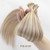 Remeehi  100g Per Package Real Human Hair  Micro Nano Ring Hair Extensions Straight Human Hair Pre Bonded Cold Fusion Hair