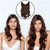 Invisible Wire Hair Extensions Real Human Hair 28cm One Piece Wavy Curly Long Hair Extensions No Clip in Hair Pieces 100g 