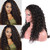 Remeehi 13x6 Lace Front Remy Human Hair Wigs Pre Plucked 370 Brazilian Fake Scalp DC Wig