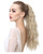 16"-22" Remeehi 100% Real Human Hair Wave Wrap Around Ponytail Extensions for Women 100G
