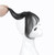 Remeehi Fringe Clip In Toppers Human Hair Straight With Air Bangs Extension Toupee Hair