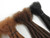 8"-20"Handmade Crochet Dreadlocks Braid Hair 100% Human Hair Locks Dreads Extensions FULL HEAD 