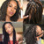 8"-20"Handmade Crochet Dreadlocks Braid Hair 100% Human Hair Locks Dreads Extensions FULL HEAD 