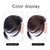 Remeehi 9cm*14cm Middle Part 100% Remy as Human Hair Topper Toupee Clip in Hairpiece Top Hairpiece For Women