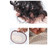 Remeehi large Base Long Curly Wavy Remy Human Hair With Flat Bang Clips Top Piece Wig Topper For Women