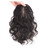 Remeehi Seamlese Mono Curly Wave Silk Base Real Human Hair  Topper Toupee Clip Hairpiece For Women
