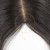 RemeeHi Mono Straight Seamless Real Human Hair Long Straight Topper Toupee Hairpiece Clip In Top Wigs With Thin Hair For Women