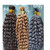 Remeehi Grey Deep Wave 100g Hair Bulk For Braiding No Weft 8A Brazilian Hair Extenion For Braiding No Weft