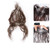 Remeehi Seamless  Mono Curly Hair Remy for Women Thin Hair Replacement Hair Pieces For Women