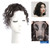 Remeehi Seamless Short Fluffy Curly Wavy Hair Clip in Real Human Hair Topper Wiglet for Women Remeehi Seamless Short Fluffy Curly Wavy Hair Clip in Real Human Hair Topper Wiglet for Women