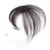 Remeehi 3D Clip in Bangs Human Hair Air Extension False Hair Piece Clip on Front Bangs Hairpiece
