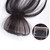 Remeehi 3D Clip in Bangs Human Hair Air Extension False Hair Piece Clip on Front Bangs Hairpiece