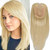 Seamless Hairpiece Peruvian Virgin Remy Human Hair 4x6" MONO PU 27 613# Blonde Wig Replacement Hairpiece