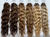 Remeehi Curly Wavy Double Drawn 100% Remy Hair Extension Natural Straight Genius Weft Hair 100g can be cut 
