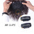 Remeehi RemeeHi Human Hair Nature Curly Topper Replacement Fluffy Hairpiece Seamless Clip in Top Wiglet for Women Thin Hair
