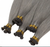 RemeeHi Grey New Released Double Drawn Russian Virgin Human Hair Genius Weft Hair Extension 100g