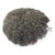 RemeeHi Afro Curly Mens Toupee Full French Lace African American Wigs 10x8CM Grey Wig