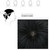 RemeeHi Soft Grey Hair Topper 100% Human Hair Clip in Wiglet Hair Pieces Toupee For Men