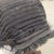 RemeeHi Soft Grey Hair Topper 100% Human Hair Clip in Wiglet Hair Pieces Toupee For Men