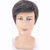 RemeeHi Soft Grey Hair Topper 100% Human Hair Clip in Wiglet Hair Pieces Toupee For Men