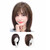 Remeehi Bob Wig with Air Bangs for Women Real Human Hair Wig Neat Straight Wig Cap Wig
