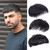 Men's Short Toppers Real Human Hair Clip-in Crown for Hair Loss Coverage 16x18cm
