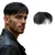 Remeehi Short Toppers Hairpiece Real Human Hair Clip in Hair Pieces Replacement For Men