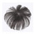 RemeeHi Silk Base Clip In Human Hair Toppers -Loss Thin Hair Top Replacement Straight  Invisible Bangs Toupee
