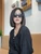 Remeehi Bob Straight Bob Long Hair Natural Side bangs wig Fluffy and realistic bob hair wig 100% human hair Wig For Women