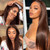 Remeehi silky Brizilian straight 100% human hair front lace wig with baby hair