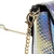RemeeHi Hologram Snake Skin Leather Shoulder Bag Crossbody Bag with Chain