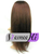 emeeHi Natural Straight Machine Weft Cap Half Wig Brazilian Remy Human Hair Wigs Clip in None Lace Half Wig 