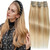 Remeehi Brazilian  Clip In Human Hair Extension Full Head Clip In Human Hair Extensions Clips In 27# 60# 613 # color
