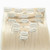 Remeehi Brazilian  Clip In Human Hair Extension Full Head Clip In Human Hair Extensions Clips In 27# 60# 613 # color