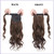 Remeehi 100% Real Human Hair Body Wave Wrap Around Ponytail Extension for Woman 80g 15"-30"