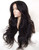 Remeehi Long Natural Wavy Front Lace Wig Brazilian Remy Human Hair free shipping