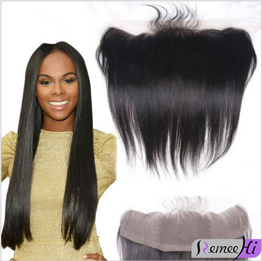 Remeehi 13x4 Peruvian Straight Lace Frontal Closure Ear TO Ear