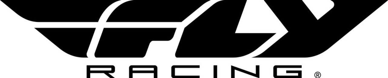 Fly Racing Die Cut Logo Sticker/Decal | Black - Cycle Sport LLC