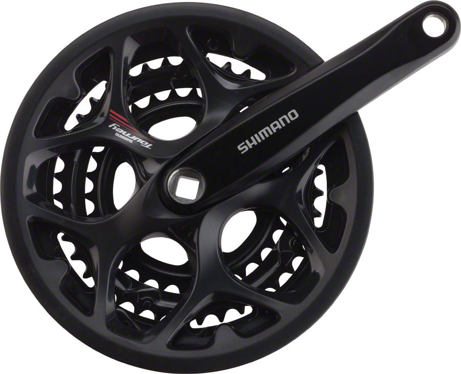 Shimano Pédalier 10 Vitesses FC-4703 – 50/39/30T, Manivelle 170mm, Noir, Pour Vélo Route Ou VTT