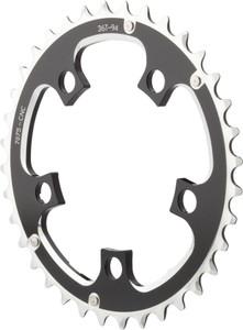 Dimension Multi Speed 44t x 94mm Outer Chainring Black Dimension Multi Speed 44t x 94mm Outer Chainring Black