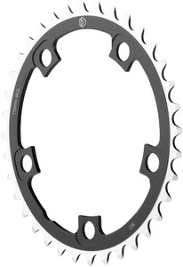 Dimension Multi Speed 36t x 110mm Middle Chainring Black
