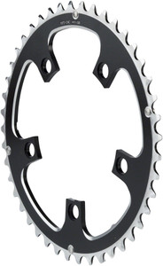 Dimension Multi Speed 44t x 110mm Outer Chainring Black Dimension Multi Speed 44t x 110mm Outer Chainring Black