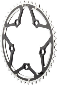 Dimension Multi Speed 48t x 110mm Outer Chainring Black Dimension Multi Speed 48t x 110mm Outer Chainring Black