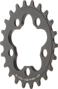 Dimension 22t x 58mm Inner Chainring Black Dimension 22t x 58mm Inner Chainring Black