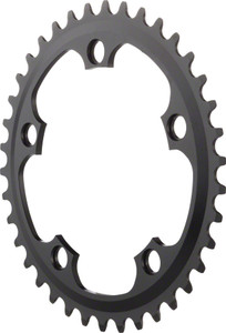 Dimension 38t x 110mm Middle Chainring Black Dimension 38t x 110mm Middle Chainring Black