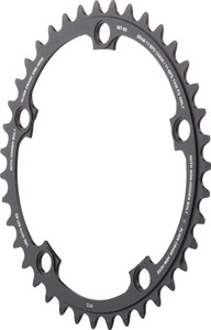 SRAM 11-Speed 39T 130mm BCD YAW Chainring Black, Use with 53T