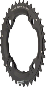 SRAM/Truvativ X0 and X9 36T 104mm BCD 10 Speed GXP Chainring with Long Over-shift Pin, Use with 22T SRAM/Truvativ X0 and X9 36T 104mm BCD 10 Speed GXP Chainring with Long Over-shift Pin, Use with 22T