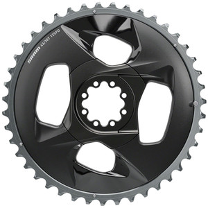 SRAM Force Wide 2x12-Speed Outer Chainring - 43t, 94 BCD, 4-Bolt, Polar Grey, For use with 30t Inner SRAM Force Wide 2x12-Speed Outer Chainring - 43t, 94 BCD, 4-Bolt, Polar Grey, For use with 30t Inner